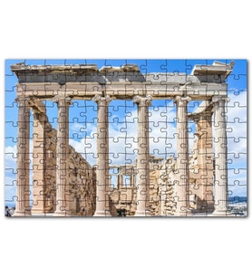 Cakapuzzle Atina Yunanistan Akropolis Kalıntıları Puzzle Yapboz MDF (Ahşap) (500 Parça)