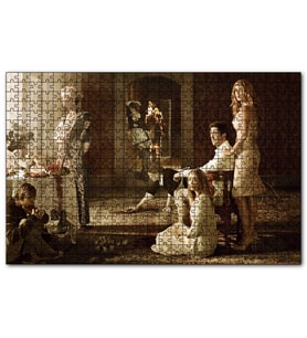 Cakapuzzle Amerikan Korku Hikayesi Cinayet Evi Görseli  Puzzle Yapboz MDF (Ahşap) (500 Parça)