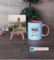 Diyaliz Hemşiresi Fotoğraflı Dekoratif Taş, Kupa Bardak Beyaz Hediye Tıp Bayramı Hediyesi Hemşireler Günü Hediyesi (Model 6)