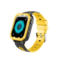 ZCWATCH V0922 S Profesyonel 4G AGPS Akıllı Çocuk ve Aile Saati, Mini Cep Telefonu (Siyah-Sarı)