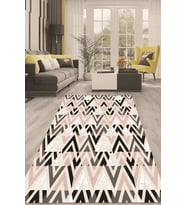Dijital Kaymaz Taban Yıkanabilir Modern Renkli Salon Halısı Mutfak Halısı Yolluk ND-HT-777 (Pudra Rengi)