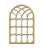 Liar Pencere Ayna - LPA02 (1.7 MM PLEKSİ AYNA) (Gold)