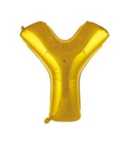 Harf Gold Folyo Balon 34'' Inc 76 cm (Gold)