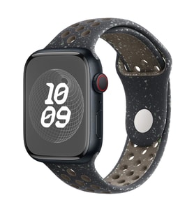 Microsonic Apple Watch Series 6 44mm Kordon Flame Sport Band Yavruağzı (Siyah)