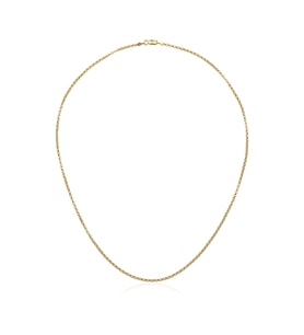 14 Ayar Altın Doch Zincir 2.10 mm (Sarı)