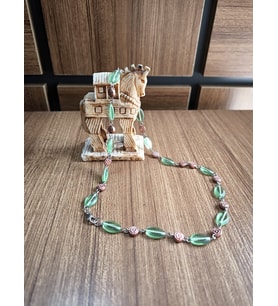 Boncuk Kolye (Pembe)