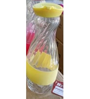 KAPAKLI SİLİKONLU SÜRAHİ (Sarı)