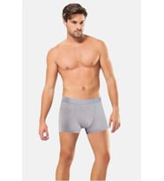 ANIT 1284 ERKEK NEFES ALAN BAMBU BOXER 12 ADET (Gri)