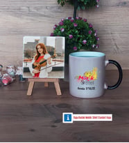 Müzik Öğretmeni Fotoğraflı Dekoratif Taş, Kupa Bardak Beyaz Hediye Öğretmenler Günü Hediyesi (Model 9)