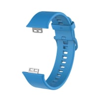 Huawei Watch Fit Kordon Spor Silikon Kordon Mix 43 (Mavi)