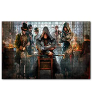Cakapuzzle Assassins Creed Eski Meyhanede Bir Sahne  Puzzle Yapboz MDF (Ahşap) (255 Parça)