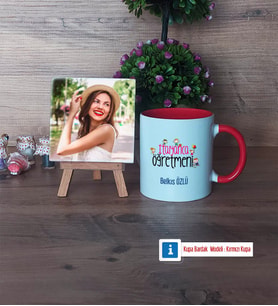 İtalyanca Öğretmeni Fotoğraflı Dekoratif Taş, Kupa Bardak Beyaz Hediye (Model 2)