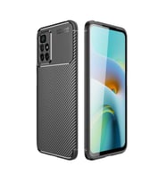 Xiaomi Redmi 10 Kılıf Karbon Silikon Case (Siyah)
