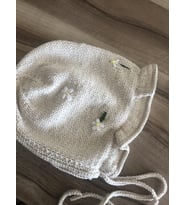 El Örgüsü Kız Bebek Çocuk Bere (Beyaz)