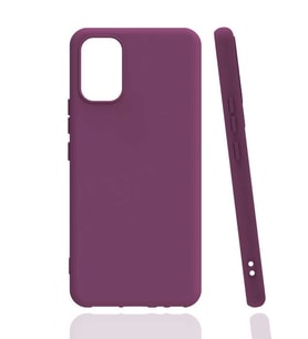 Vivo V21E Kılıf Biye Yumuşak Silikon Case (Mor)