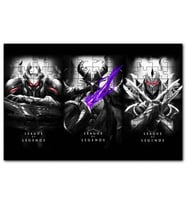Cakapuzzle League Of Legends Animasyon Afiş Görseli Puzzle Yapboz MDF (Ahşap) (1000 Parça)