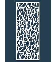 Liar Ahşap Seperatör (Paravan) - KSP01 - (85 x 210 cm) - (18 mm) - (Beyaz) (Beyaz)