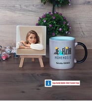 Jeofizik Mühendisi Fotoğraflı Dekoratif Taş, Kupa Bardak Beyaz Hediye (Model 9)