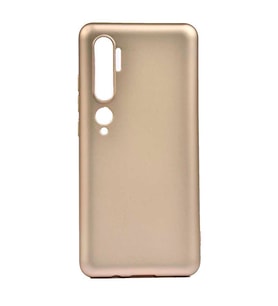 Xiaomi Mi Note 10 Kılıf Soft Mat Premier Case (Gold)