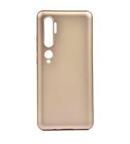 Xiaomi Mi Note 10 Kılıf Soft Mat Premier Case (Gold)
