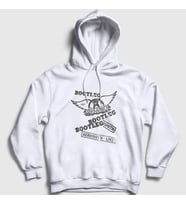 Presmono Unisex Beyaz Bootleg Aerosmith Kapüşonlu Sweatshirt 376963tt (Beyaz)