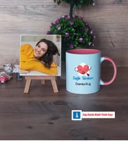 Sağlık Teknikeri Fotoğraflı Dekoratif Taş, Kupa Bardak Beyaz HediyeTıp Bayramı Hediyesi (Model 6)