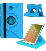 Samsung Galaxy Tab T560 T562 T565 9,6 İnç Döner Standlı Tablet Kılıfı (Mavi)