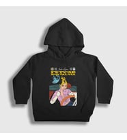 Presmono Unisex Çocuk Beyaz Future Nostalgia Dua Lipa Kapüşonlu Sweatshirt 320971tt (Siyah)