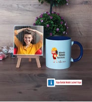 Mühendisler Günü Hediyesi Fotoğraflı Dekoratif Taş, Kupa Bardak Beyaz Hediye (Model 3)