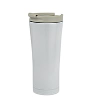 TERMOS MUG  ÇİFT KATMANLI PASLANMAZ ÇELİK  500 ML  ( EVDE , OKULDA ,OFİSTE ) (Beyaz)