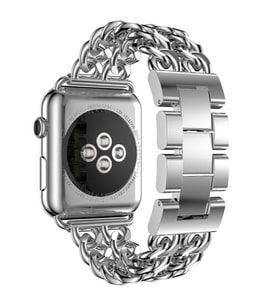 Apple Watch 40mm Cowboy Metal Kordon (Gümüş)