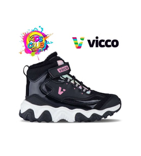 Vicco D'lites Radus Phylon Kauçuk Taban Yünlü Ortopedik Çocuk Bot (Siyah)