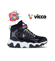 Vicco D'lites Radus Phylon Kauçuk Taban Yünlü Ortopedik Çocuk Bot (Siyah)
