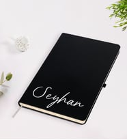 Kendin Tasarla Cilt Bezi Kapaklı Defter-3 (Siyah)
