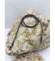 Gümüş Kazaziye Örme Düz Zincir İnce Kolye : Gümüş - 45 cm : Gümüş - 55 cm (Oksitli)