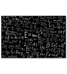 Cakapuzzle Formüller E=mc2  Puzzle Yapboz MDF (Ahşap) (255 Parça)