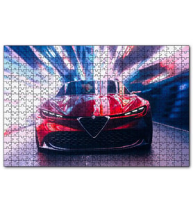 Cakapuzzle Alfa Romeo Zagato  Puzzle Yapboz MDF (Ahşap) (1000 Parça)