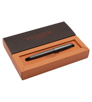 Vogven Marka İsme Özel Prestij Mat Roller Kalem - Kırmızı (Füme)