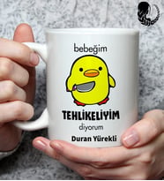 Kişiye Özel Burç Tasarımlı Esprili Kupa (Model 5)