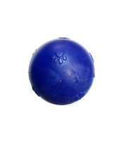 Kardelen Termoplastik Pati Desenli Köpek Oyun Topu S 4.5 CM (Mavi)