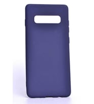 Galaxy S10E Kılıf Kamera Çıkıntılı Soft Silikon (Lacivert)