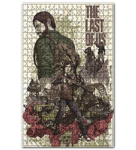 Cakapuzzle Last Of Us Art Poster Tarz Görsel Puzzle Yapboz MDF (Ahşap) (1000 Parça)