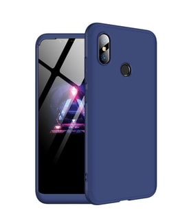Microsonic Xiaomi Mi 8 SE Kılıf Double Dip 360 Protective (Lacivert)