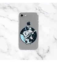 Iphone 7/8 Tasarım Kılıfları (103 Tasarım) (Mavi-Siyah)