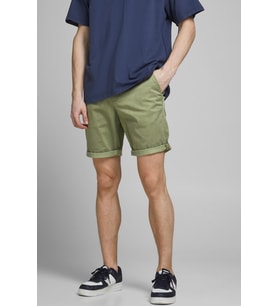 Jack & Jones Erkek Kısa Kot Şort - 12165604 (Yeşil)