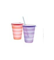 Tupperware 2'li Pipet Bardak Seti (Lila)
