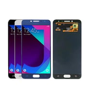 Samsung Galaxy C5 Pro C5010 ile Uyumlu Oled Ekran Dokunmatik (Altın)