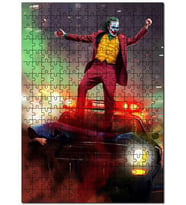 Cakapuzzle Joker 2019 Yapıt Görsel Puzzle Yapboz MDF (Ahşap) (500 Parça)