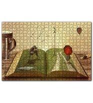 Cakapuzzle Yazarın Kreatif Dünyası  Puzzle Yapboz MDF (Ahşap) (1000 Parça)