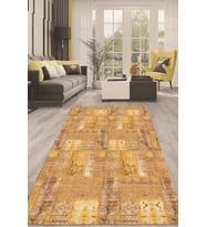Dijital Kaymaz Taban Yıkanabilir Modern Renkli Salon Halısı Mutfak Halısı Yolluk ND-HT-699 (Çok Renkli)